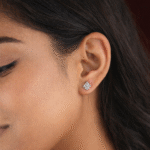 Buy Sterling Silver Floral Cut Studs for Women