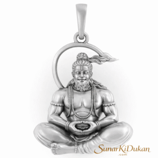 Pure Sterling Silver God Hanuman