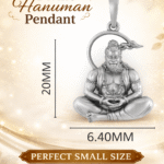 Pure Sterling Silver God Hanuman size guide