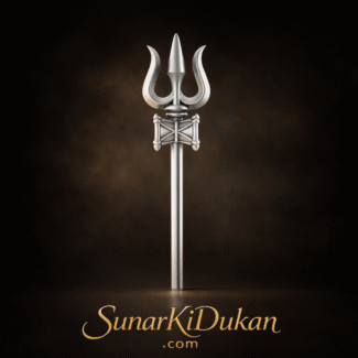 Silver Trishul