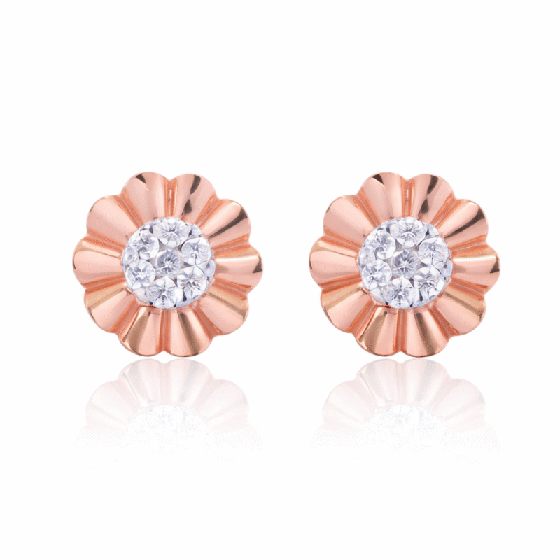 Silver stud front side