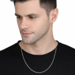 Shop Silver Italian Anchor Chain for Men 22 Inches