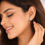 Shop Sterling Silver Snowflake Stud Earrings for Women