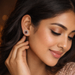 Buy Redgem 925 Silver Stud Earrings for Women